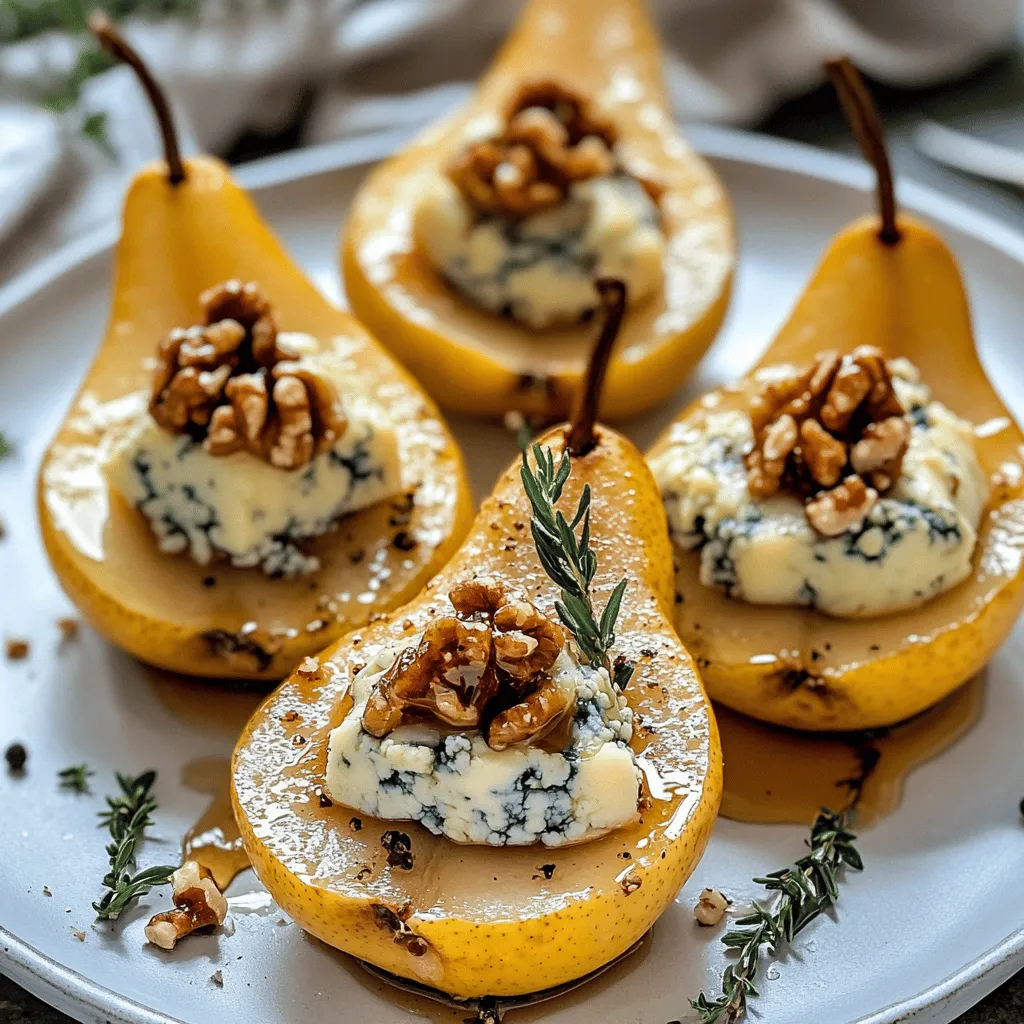 Cheese-Filled Pears recipe