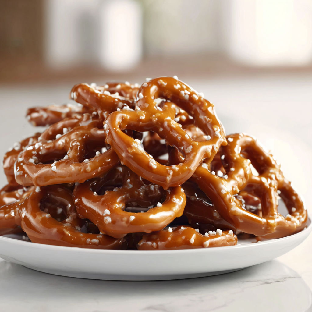 Church Lady Butter Toffee Pretzels recipe