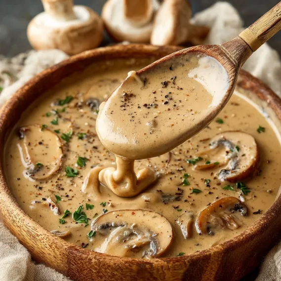Creamy Mushroom Sauce recipe