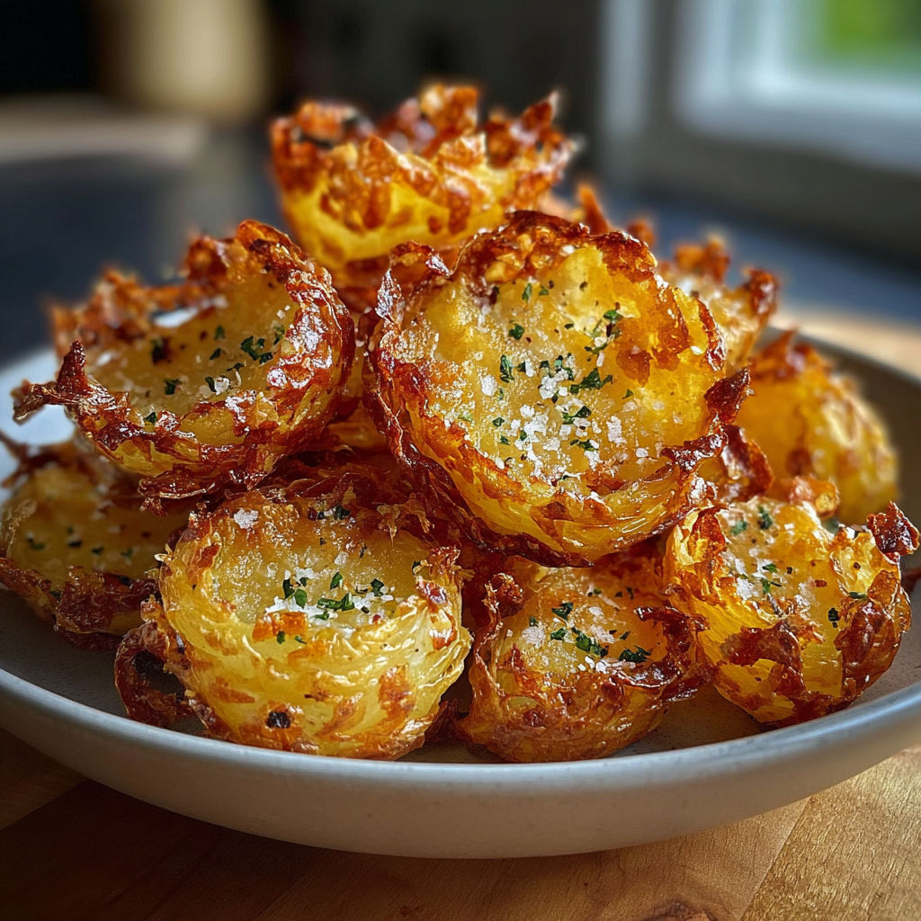 Crispy Garlic Butter Potatoes recipe