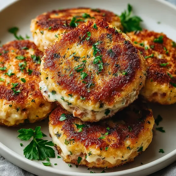 Tuna Melt Patties Cheddar recipe